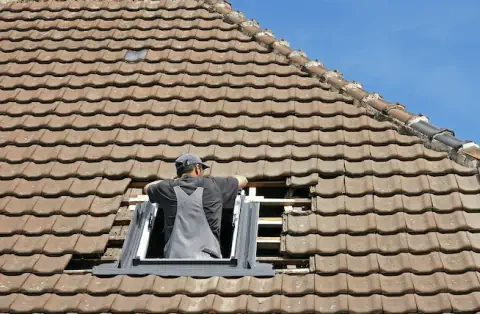 Pose de velux - Montbeugny